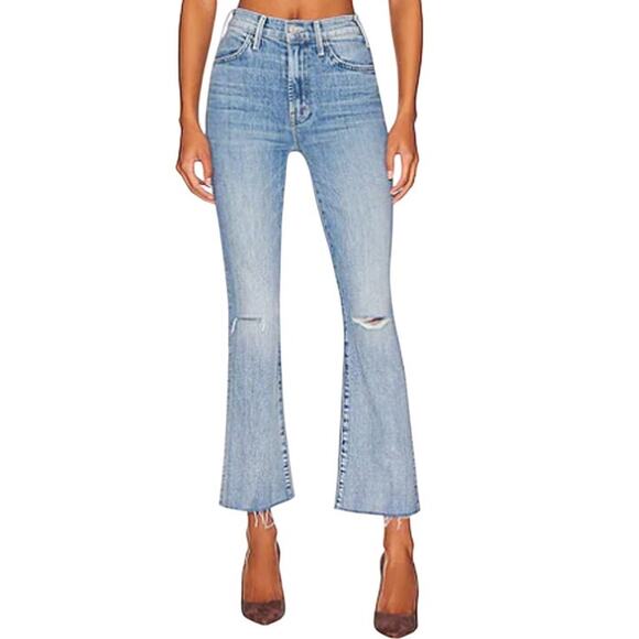 Mother 25 The Hustler Ankle Fray Crashing Hard High Rise Mother Superior - Picture 12 of 12